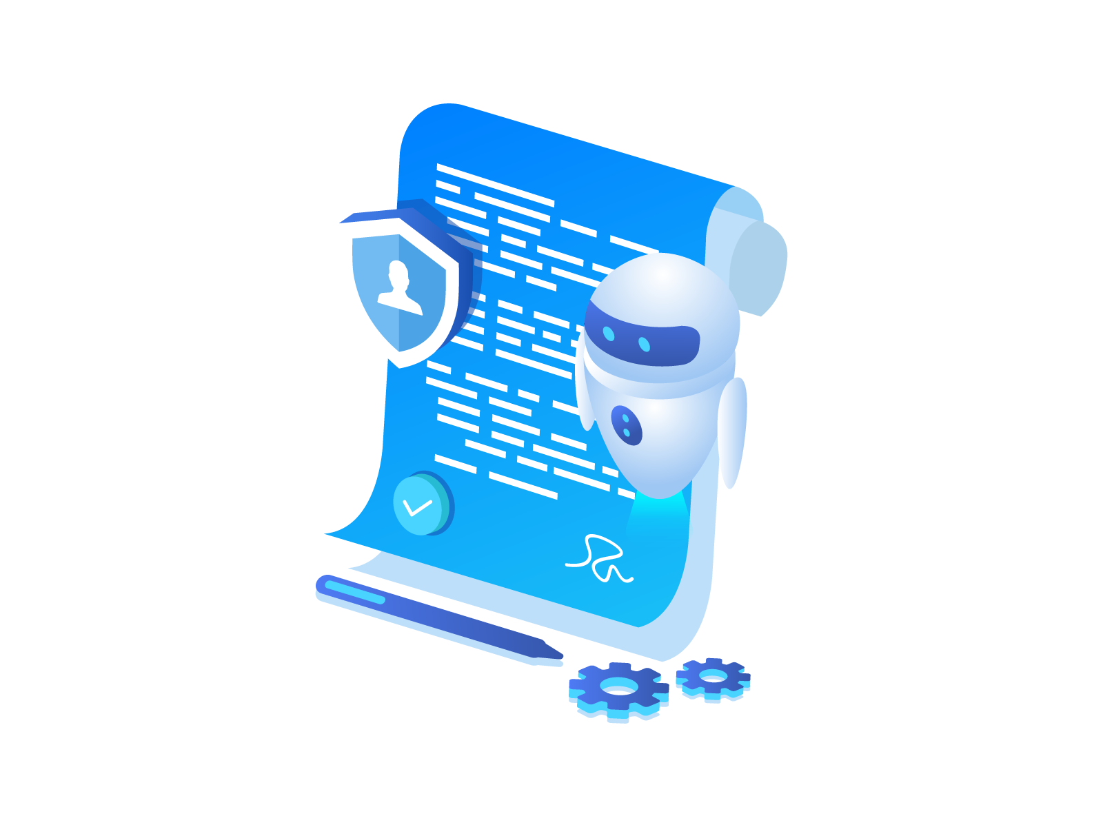 Enterprise Document Processing Accelerator Illustration